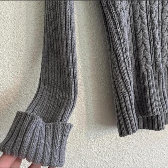 Jones New York Knit Hoodie Y2K Grunge Downtown Preppy - Picture 4 of 7